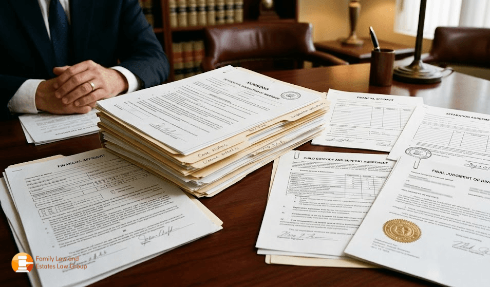 Preparing Key Divorce Documents: A Guide for Families